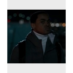 Power Book II Ghost Tariq St. Patrick Grey Puffer Jacket